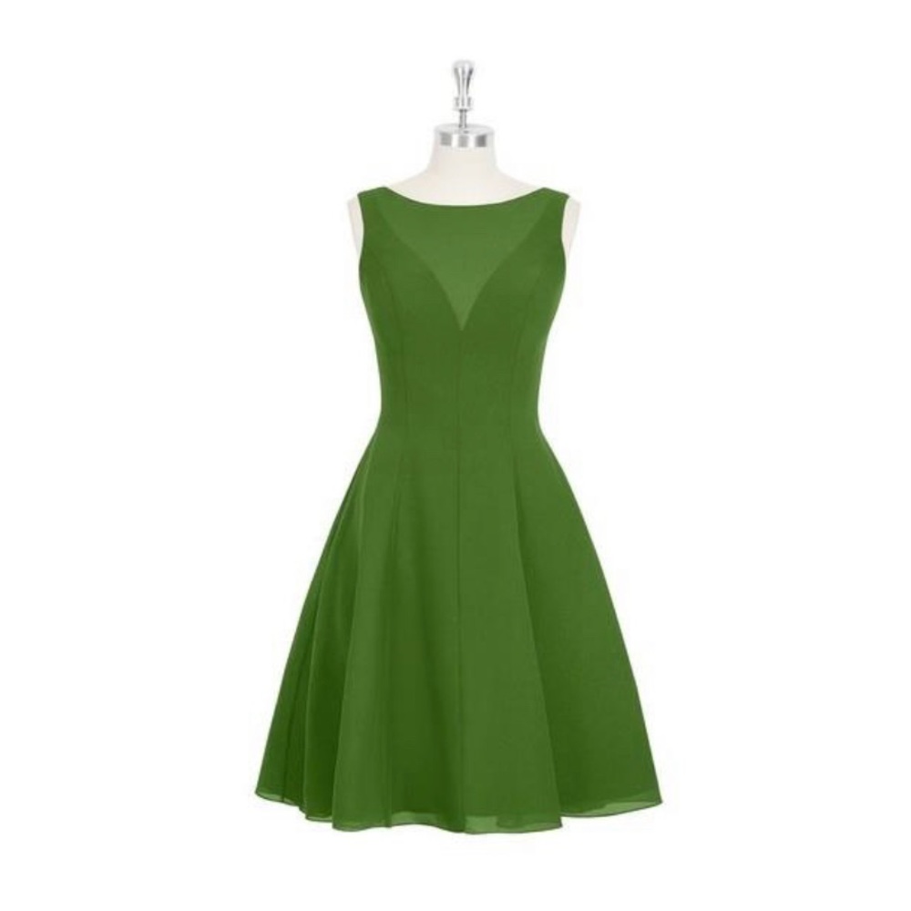 Azazie Moss Bridesmaid Dress - Kaya